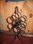 Flower of Life Wine Rack