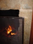 Fire Screen Handle Detail