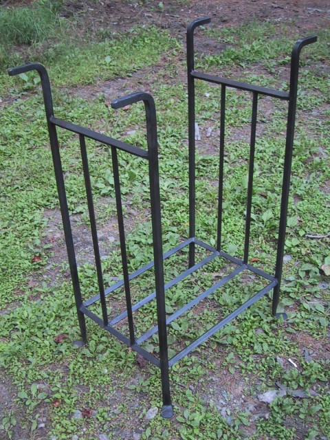 Squared Wood Rack