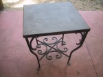 C-Curl Slate Table - 1 of Pair