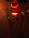Glass Vase Light Table