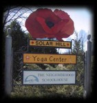 Solar Hill Sign