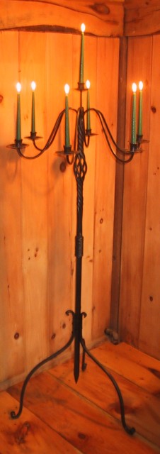 Hexagonal Candelbra