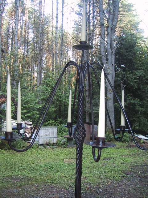 Tall Candelabra detail