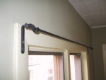 Square Brackets with Rouded Ends on Rod