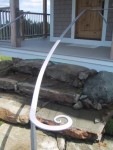 Curved Rail End Spiral Detail