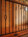 Stairway Railing with Glass Marble