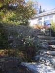 Natural Stone Stairway Railing