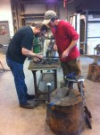 Teaching a workshop at MECA in Portland, ME