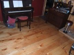 Pine Floor and Piano