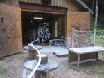 Painting Ice Ray and Seaweed Railings